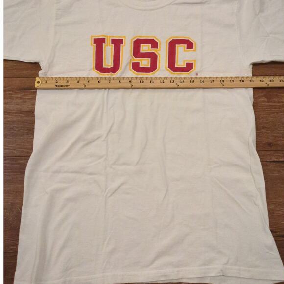 VTG Heritage USC Men's Large Shirt University Southern California Football - Picture 5 of 7